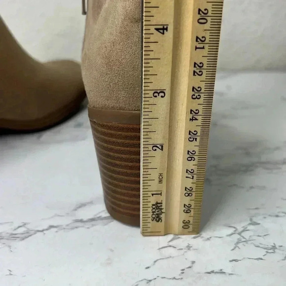 Style & Co. Womens Felaa Faux Suede Ankle Boots Size 5M - Picture 7 of 16